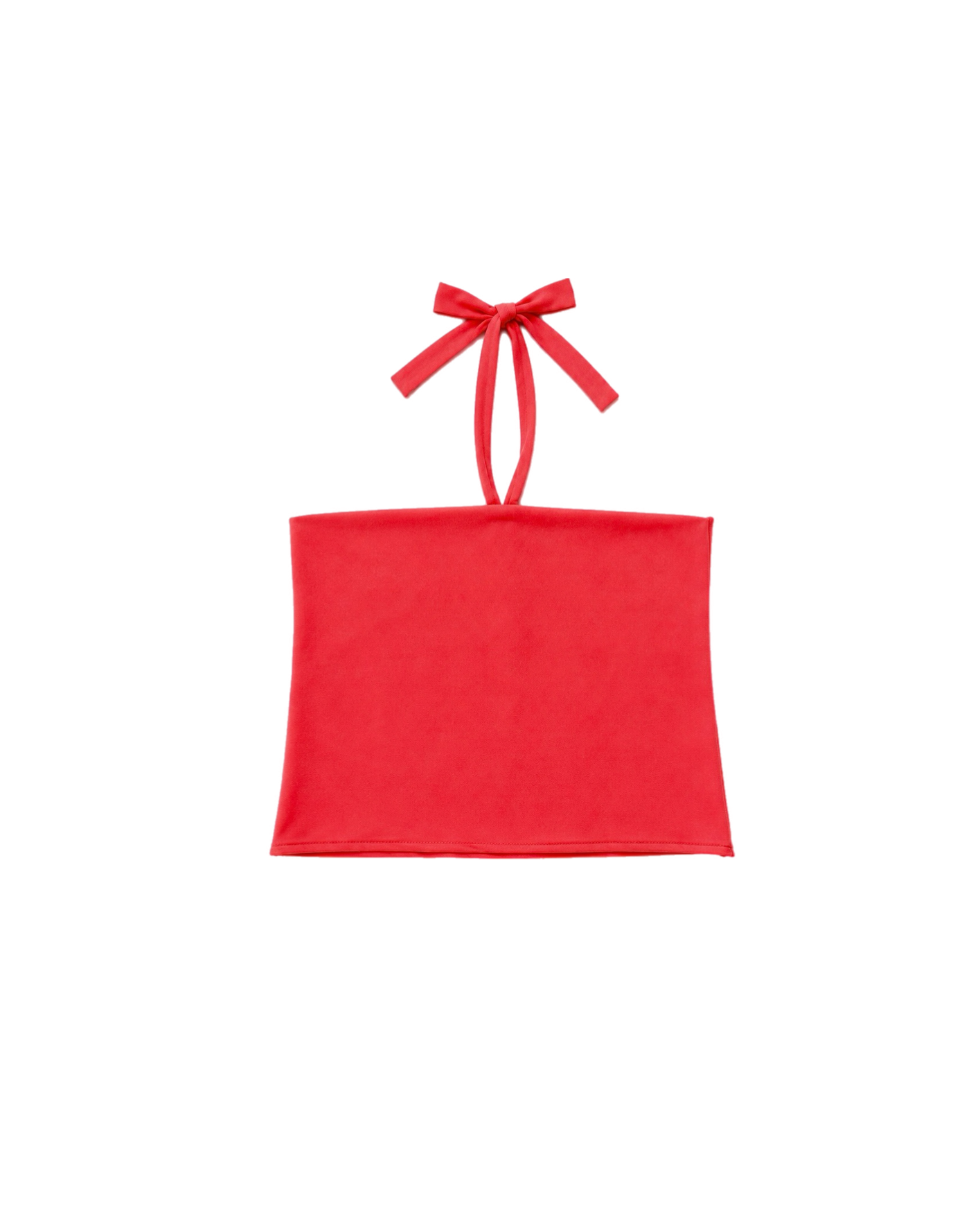 Top halter lentejuelas