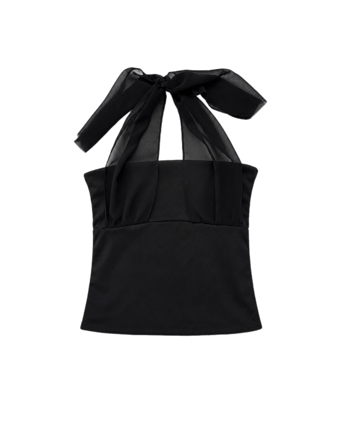 TOP HALTER CHIFFON