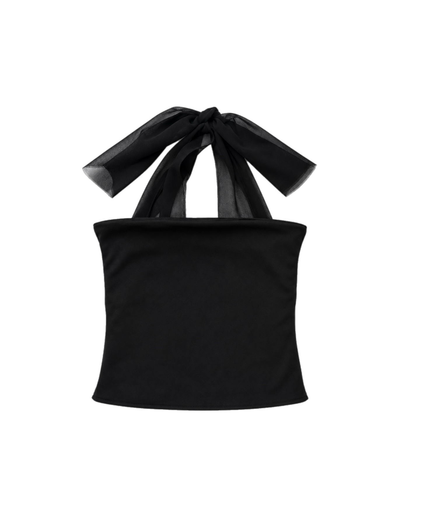 TOP HALTER CHIFFON