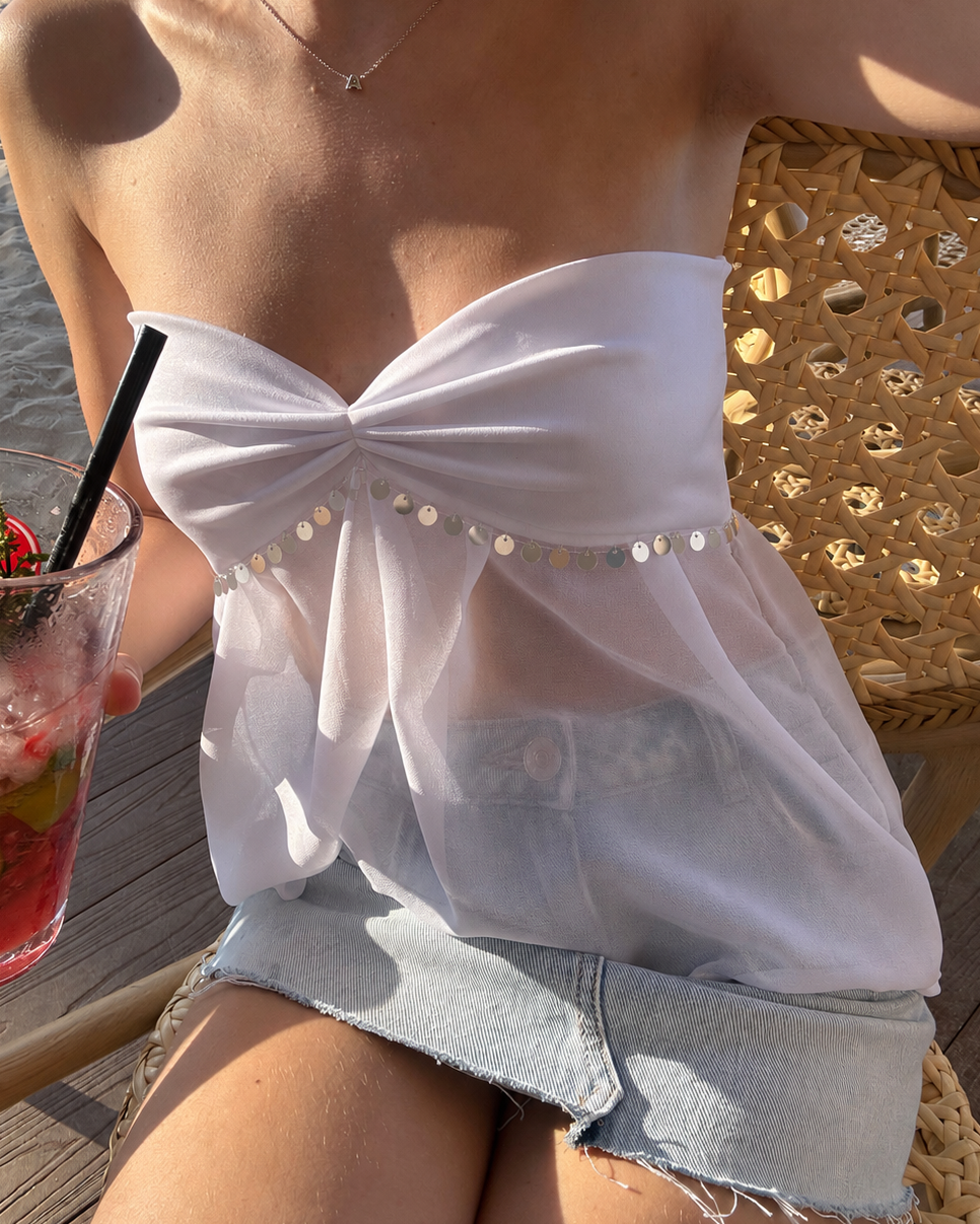 Top chiffon baby doll