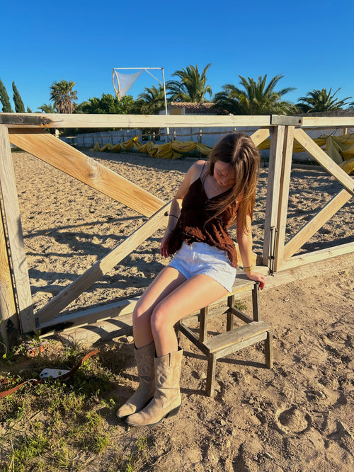 Sequin Lace Shorts
